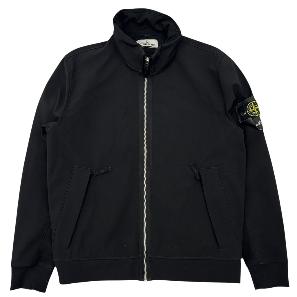 Stone Island Soft Shell R Jacket Black (Fits M/L)
