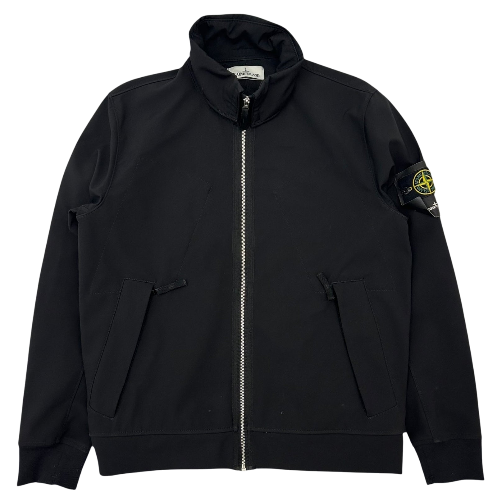 Stone Island Soft Shell R Jacket Black (Fits M/L)