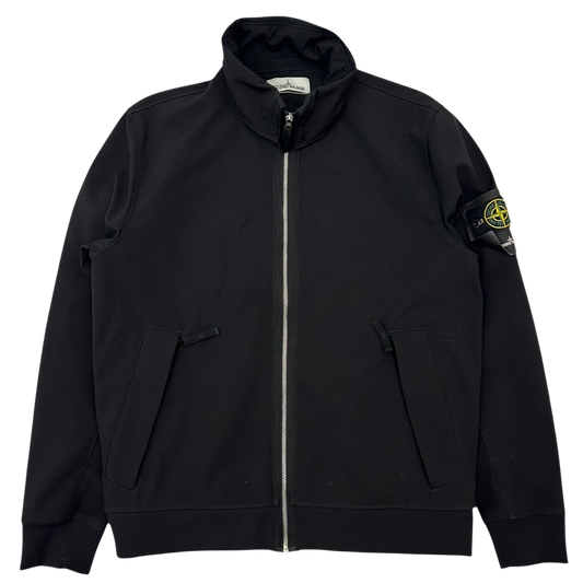 Stone Island Soft Shell R Jacket Black (Fits M/L)