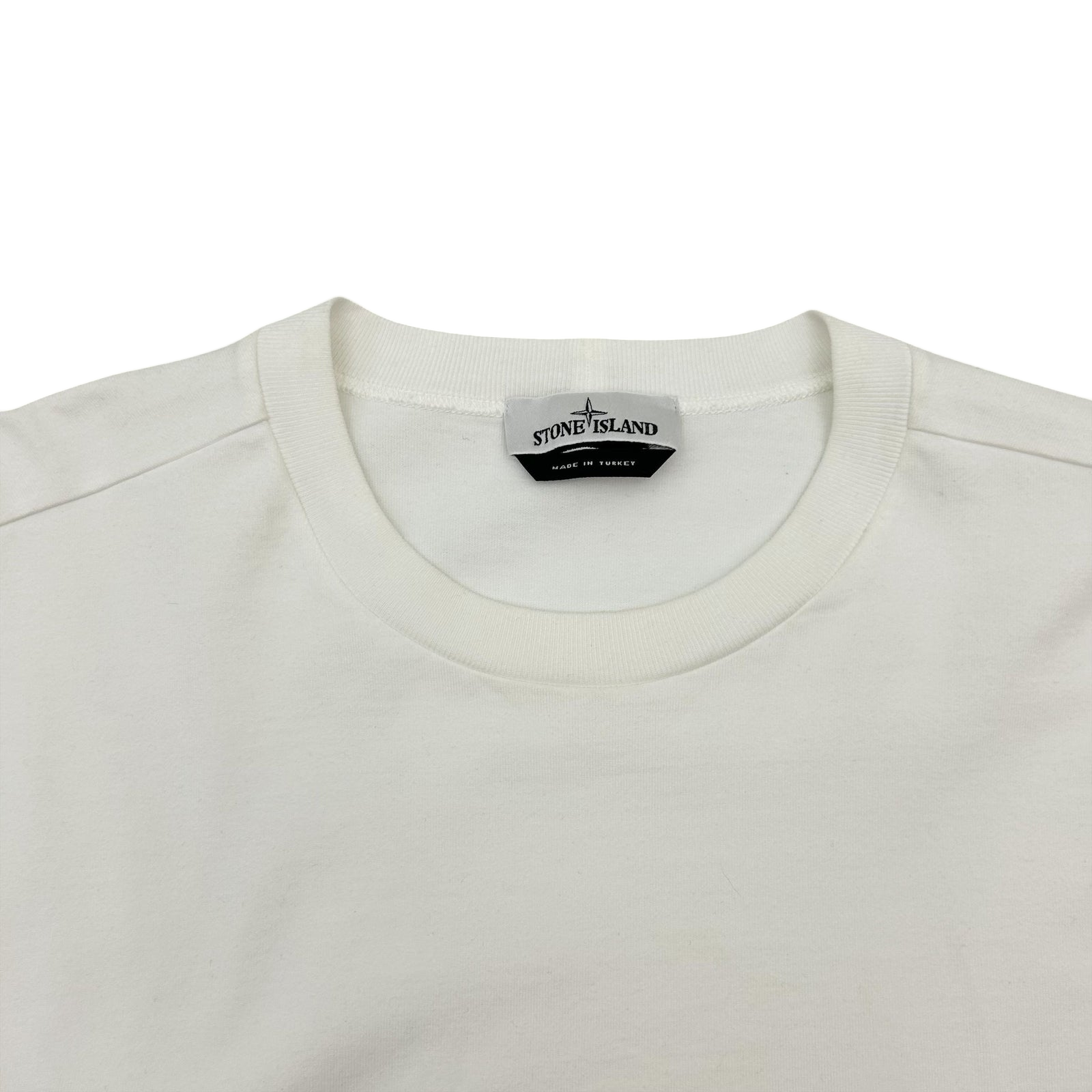 Stone Island Crewneck Sweater White (Fits XL/XXL)