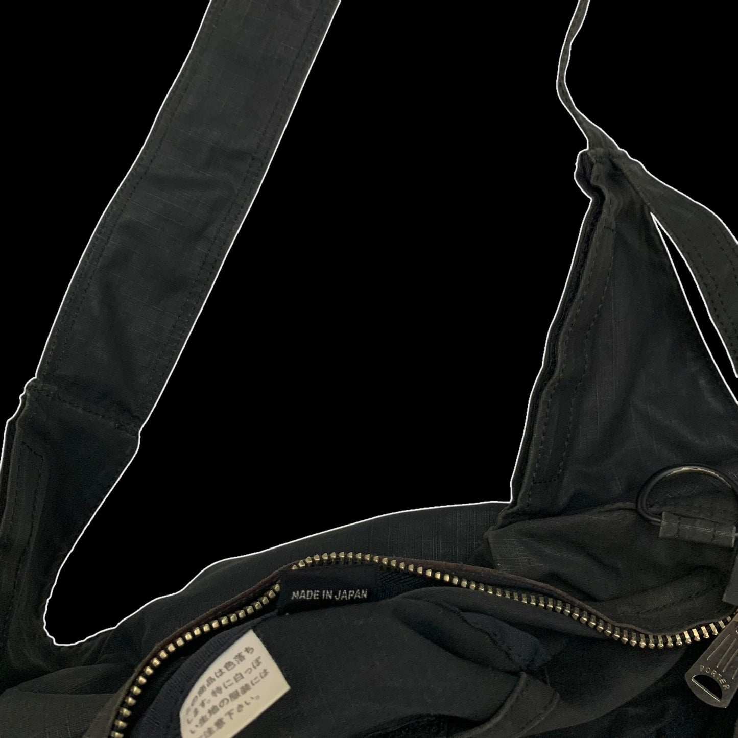 Porter Ripstop Waist Bag Black