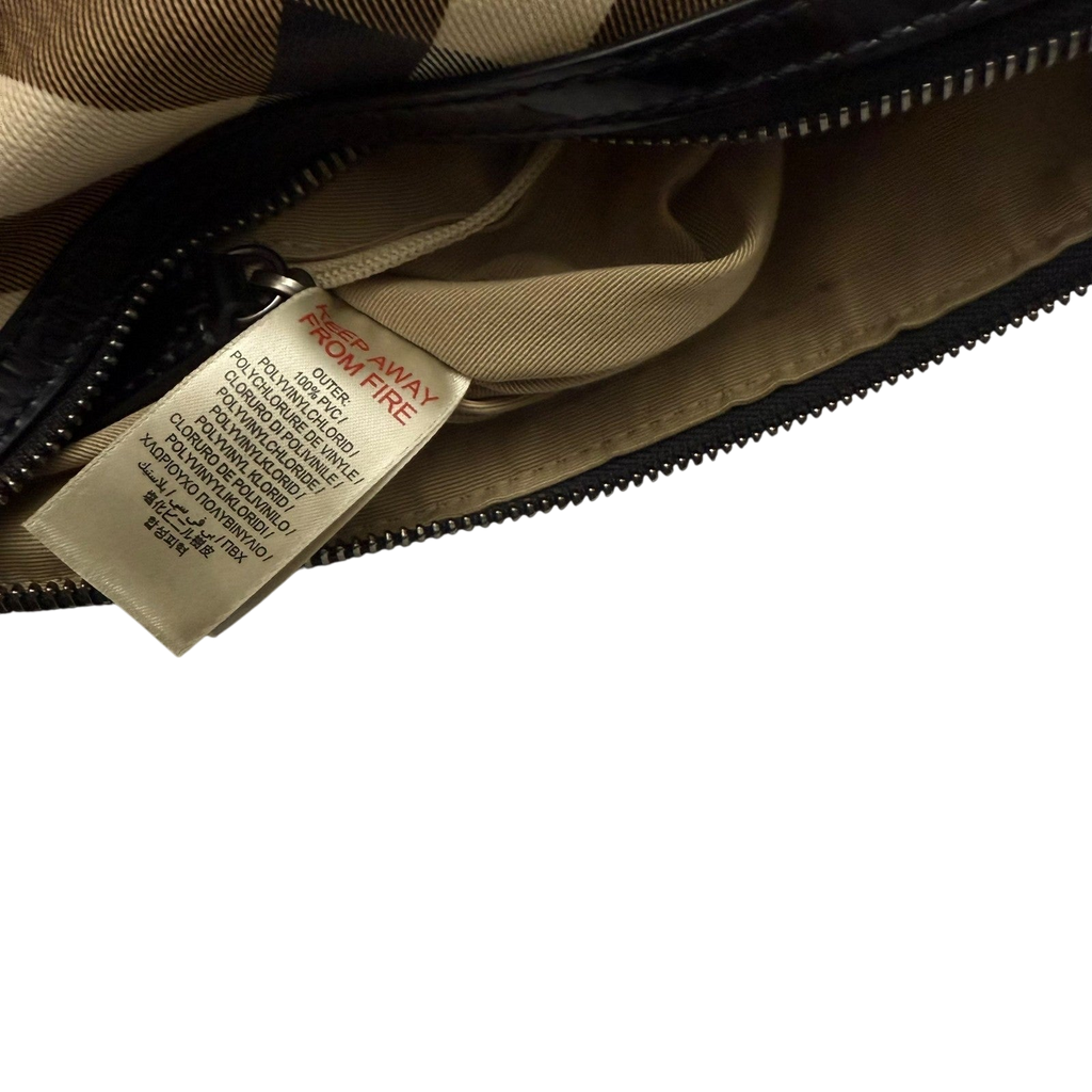Burberry Nova Check PVC Chester Boston Bag