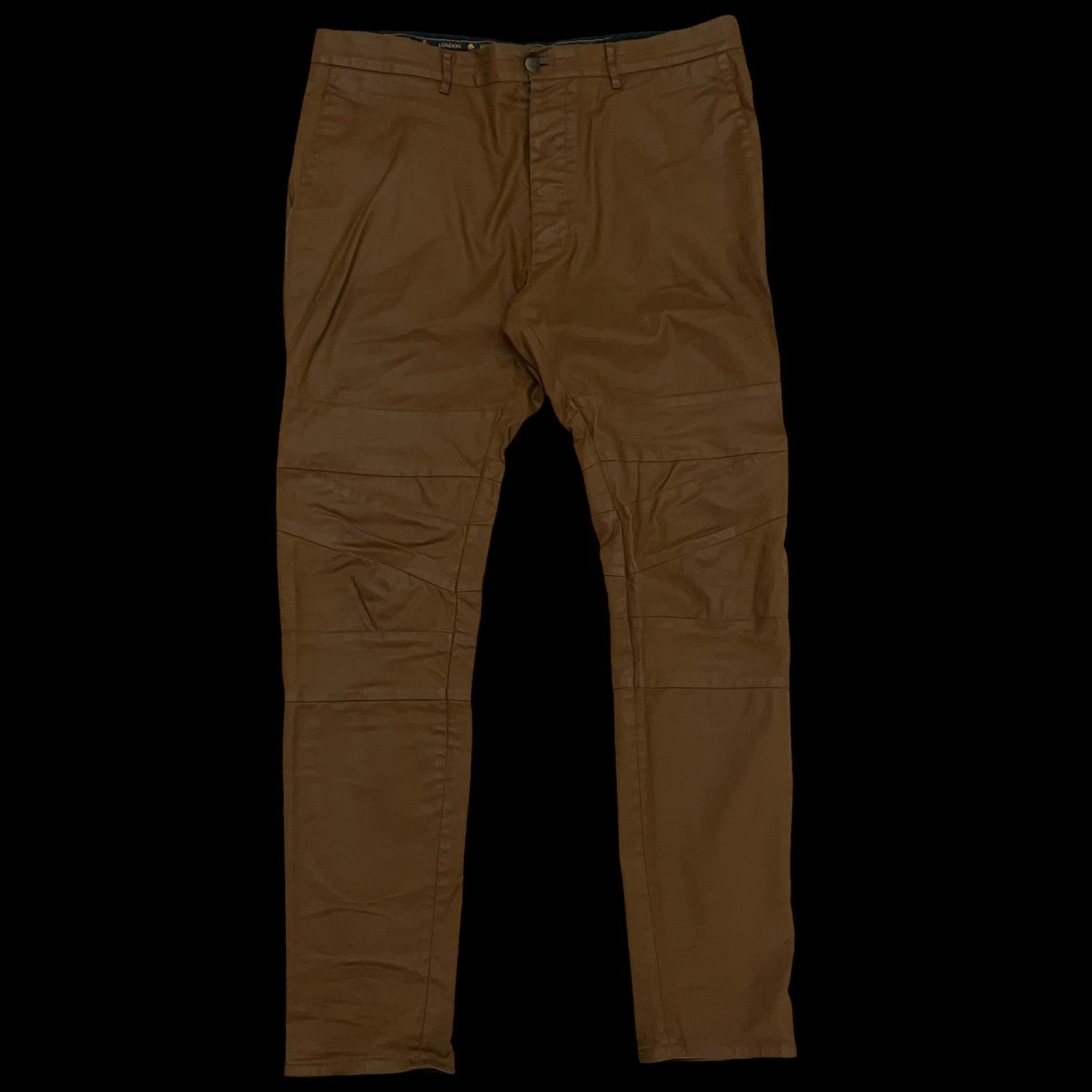 Vivienne Westwood Wax Effect Pants Brown (Fits 36")