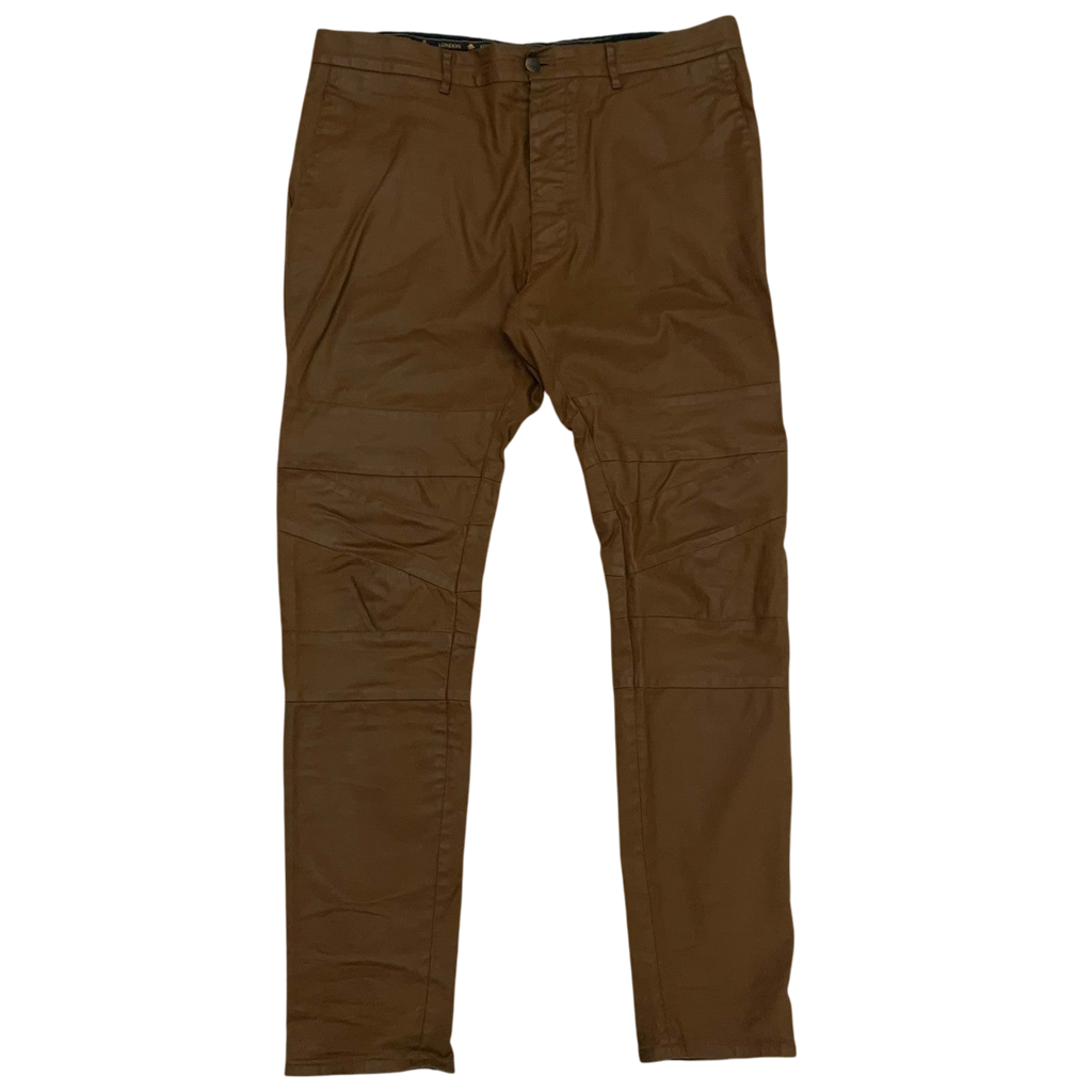 Vivienne Westwood Wax Effect Pants Brown (Fits 36")