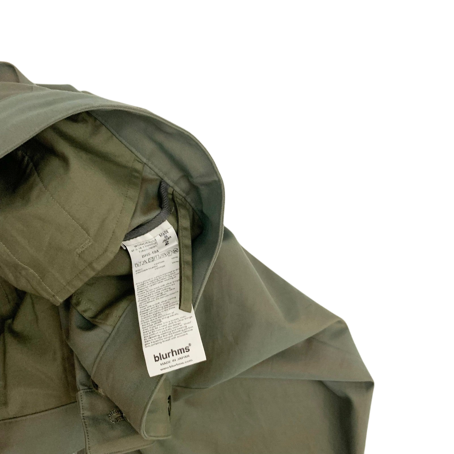 Blurhms Pleated Trousers Olive (Size 32”)