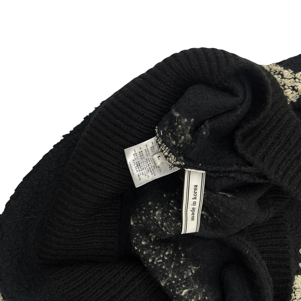 Andersson Bell Embroidered Long Vest Black (Fits XL-XXL)