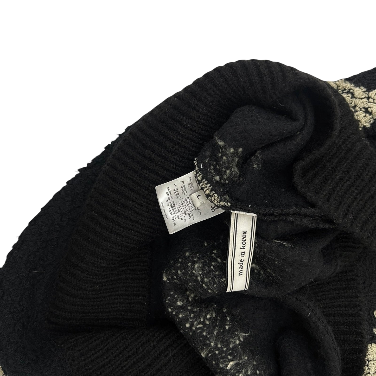 Andersson Bell Embroidered Long Vest Black (Fits XL-XXL)