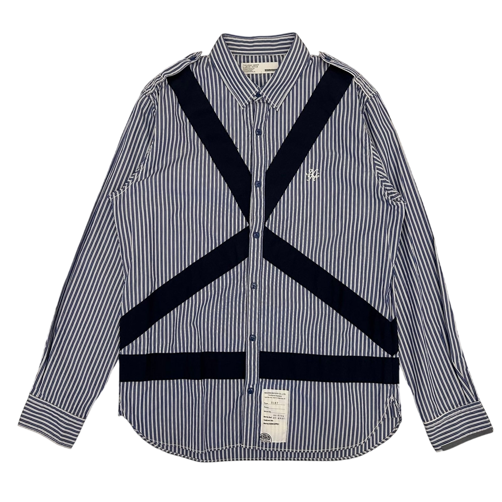 Neighbourhood SS11 Para Long-sleeve Button-Up Shirt (Fits M-L)