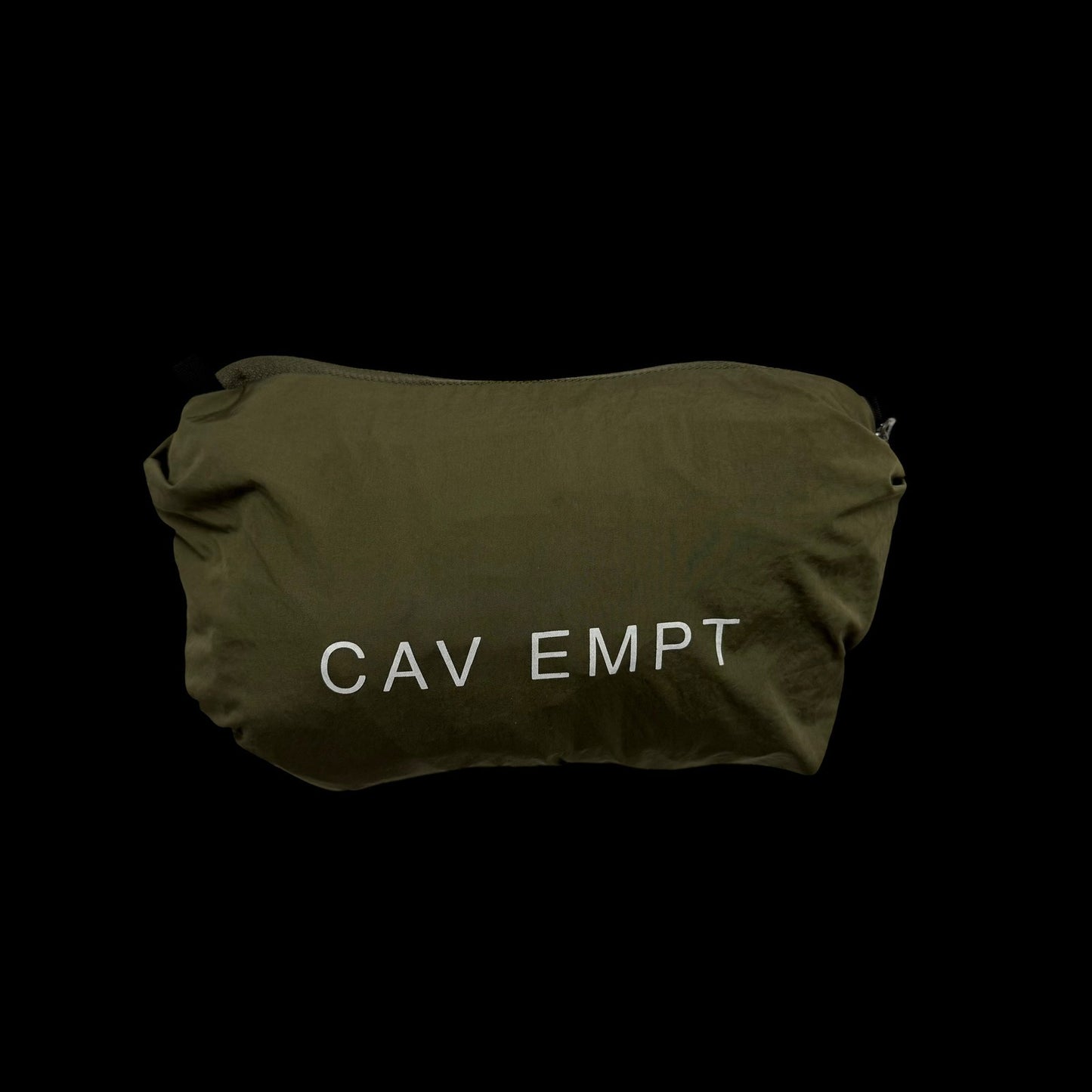 Cav Empt Packable Half-Zip Anorak Jacket Olive Green (Fits L-XL)