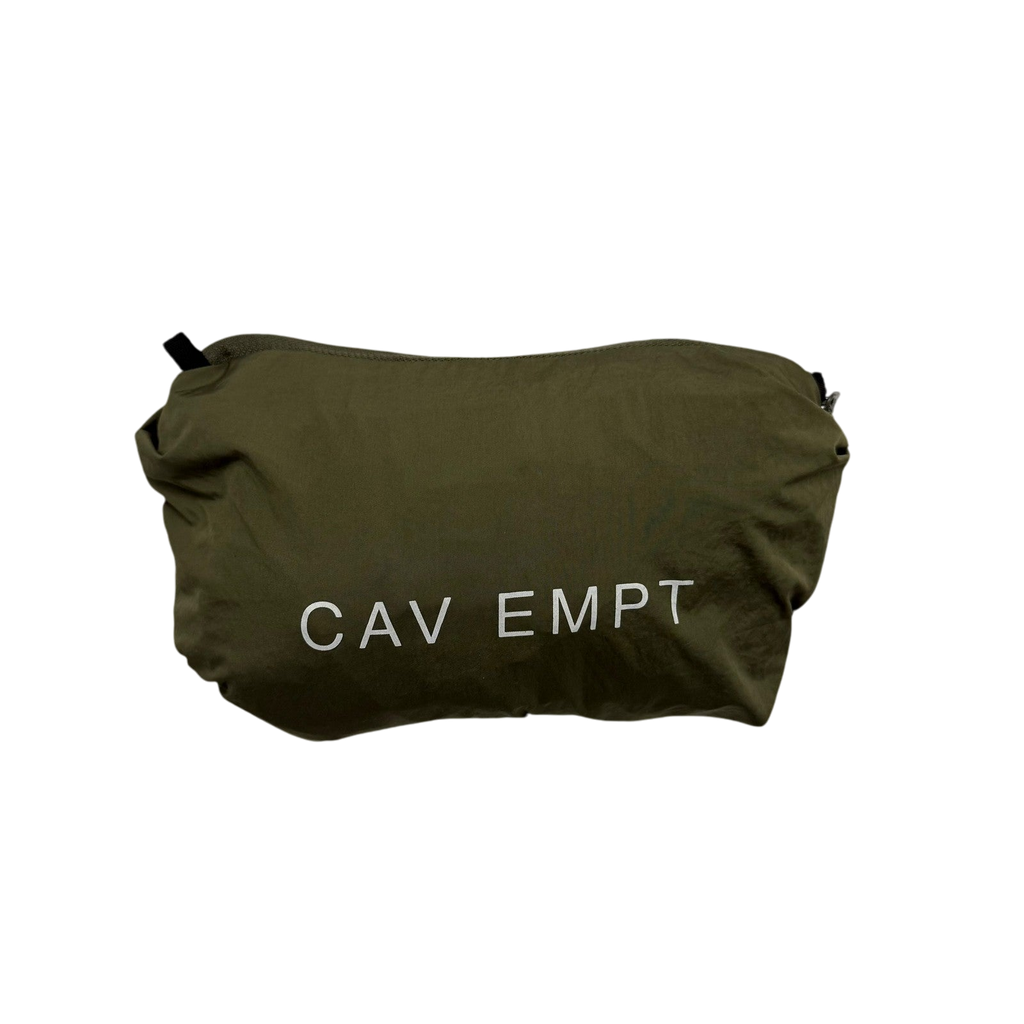 Cav Empt Packable Half-Zip Anorak Jacket Olive Green (Fits L-XL)