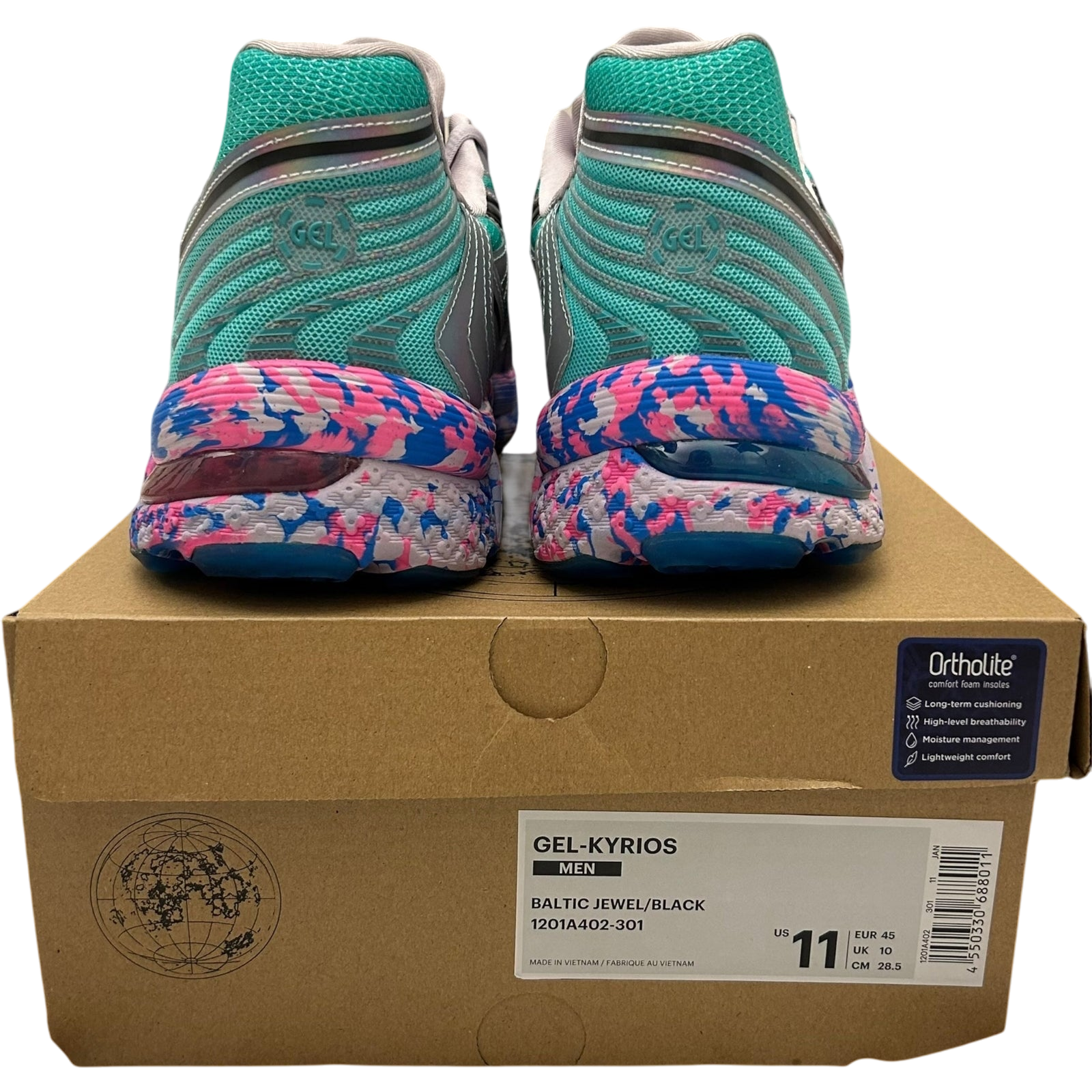 Asics X Luisaviaroma Gel-Kyrios Baltic Jewel / Black (US11/UK10)