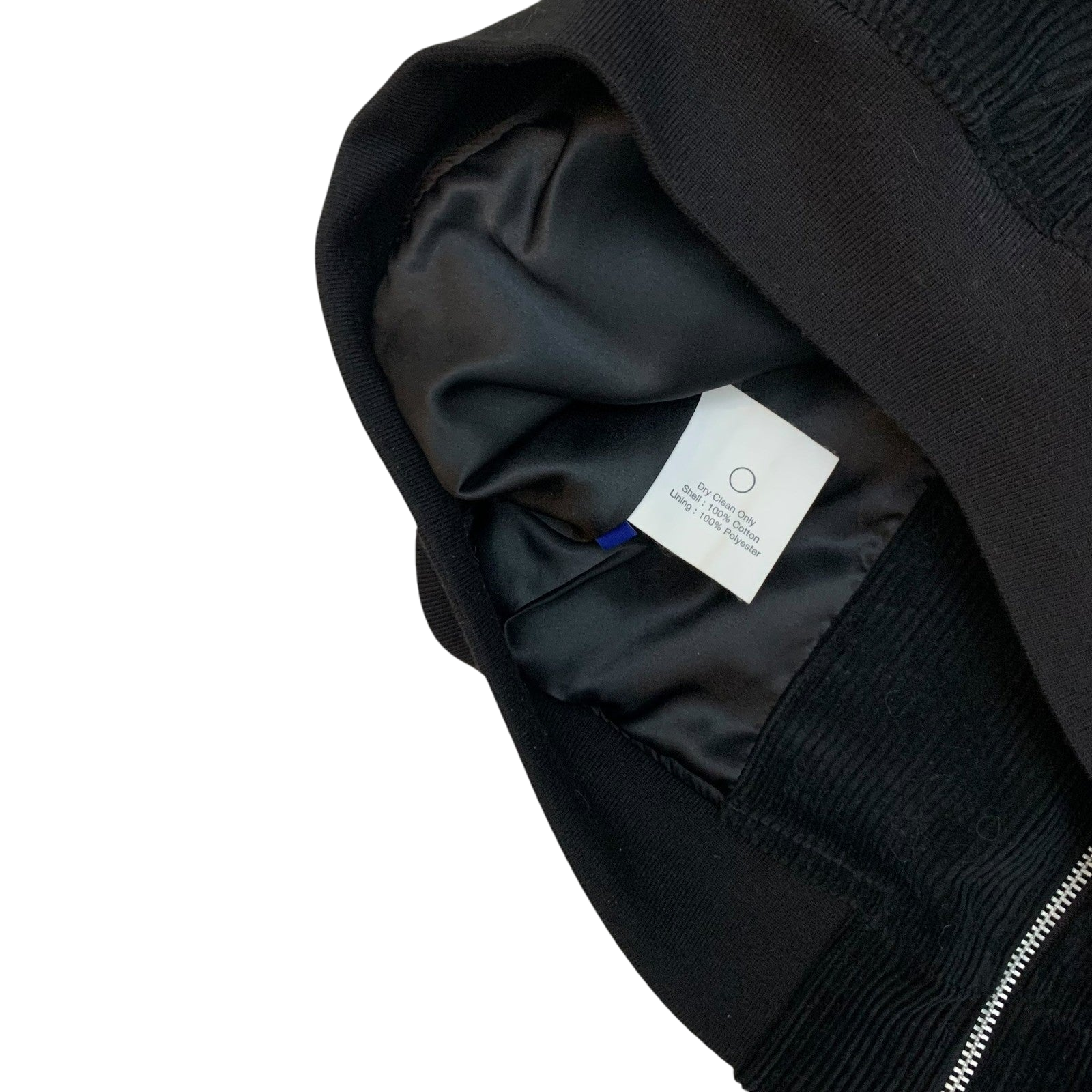 Awake NY Chenille Patch Corduroy Logo Jacket Black/White (Size L)