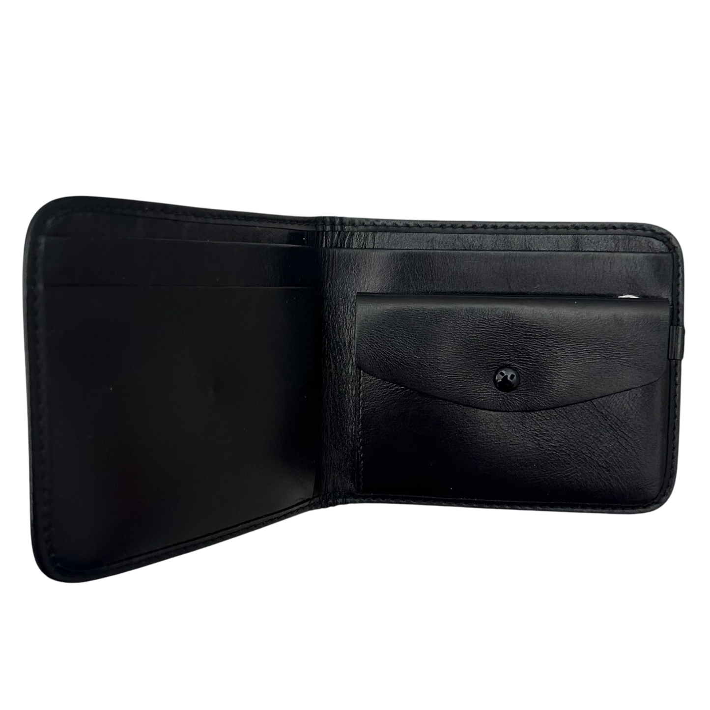 Christian Dior Oblique Trotter Bifold Wallet Navy / Beige