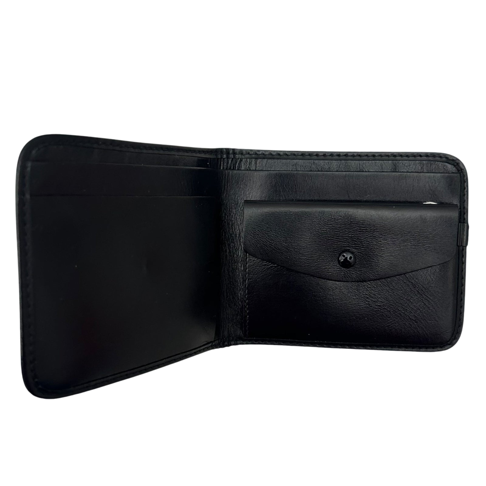 Christian Dior Oblique Trotter Bifold Wallet Navy / Beige