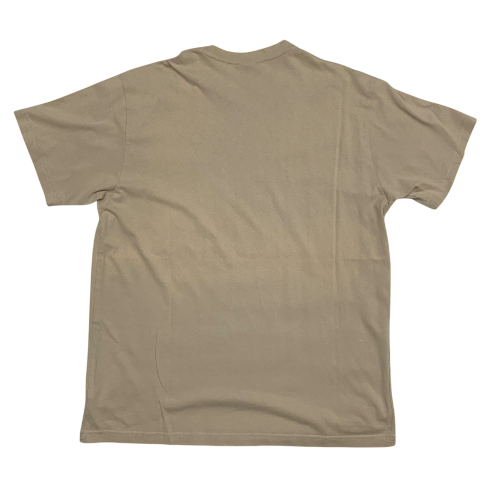 Stussy Vintage 00s Centre Logo T-Shirt Beige (Made in Aus) (Fits M/L)