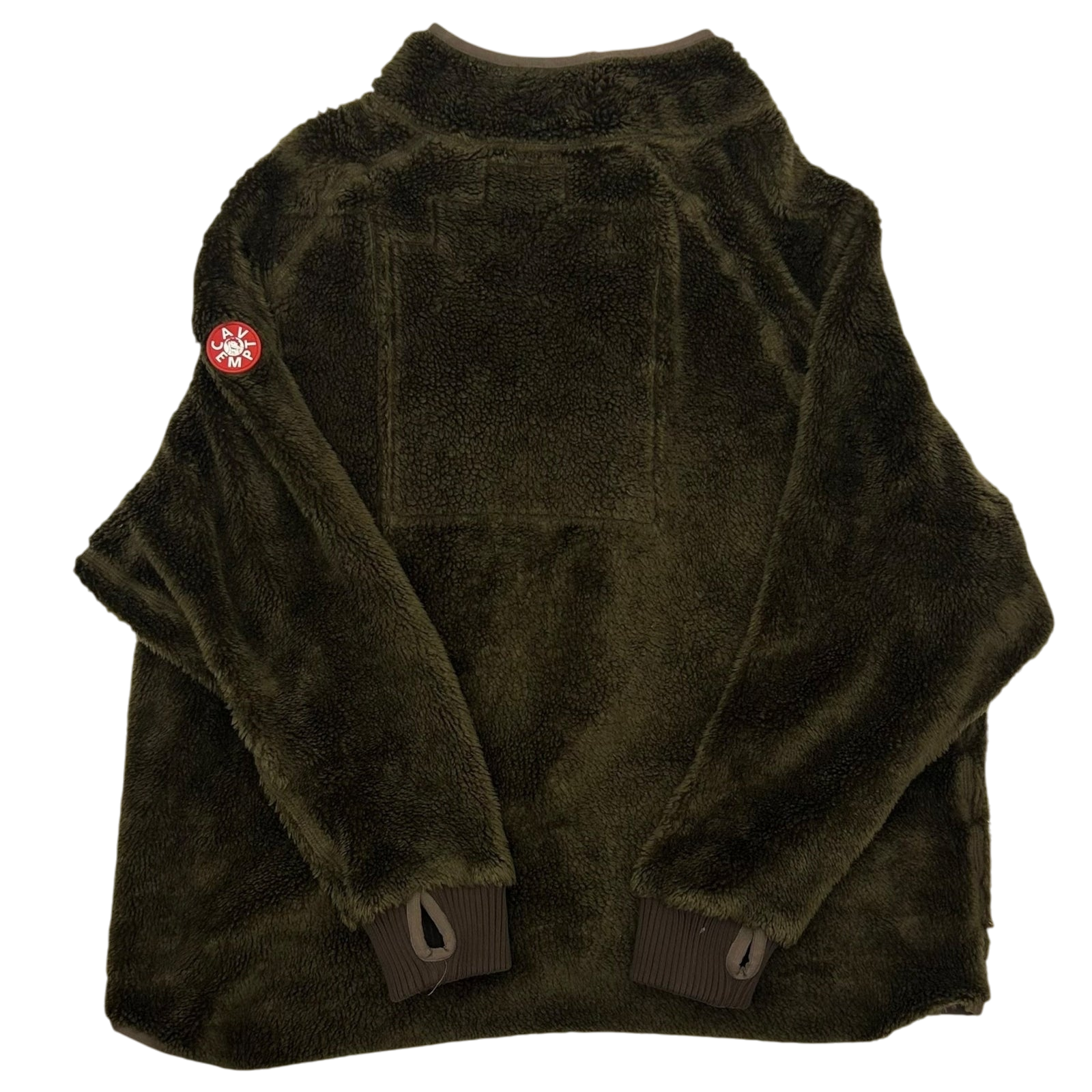 Cav Empt Brown Fleece Zip Up Jacket (Fits L/XL)