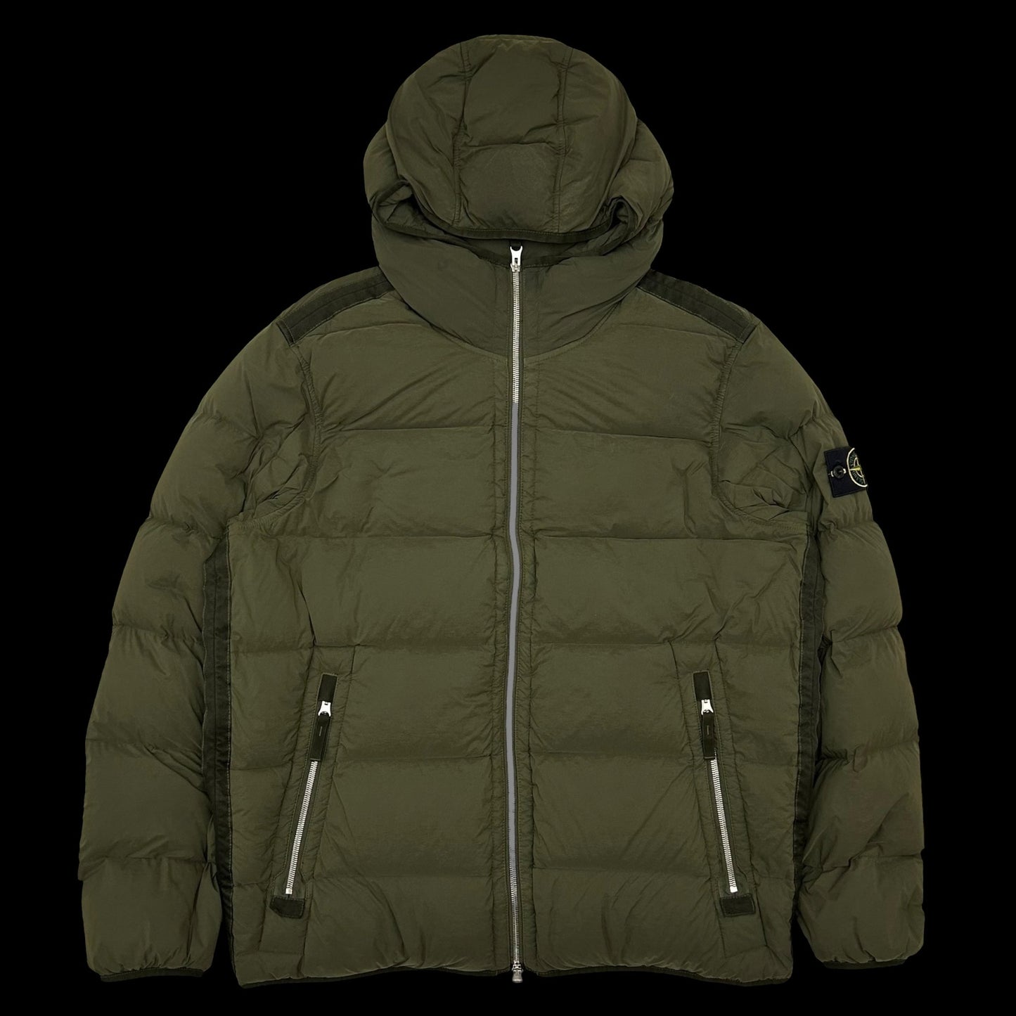 Stone Island Seamless Tunnel Nylon Down-TC Jacket Green (Fits L/XL)