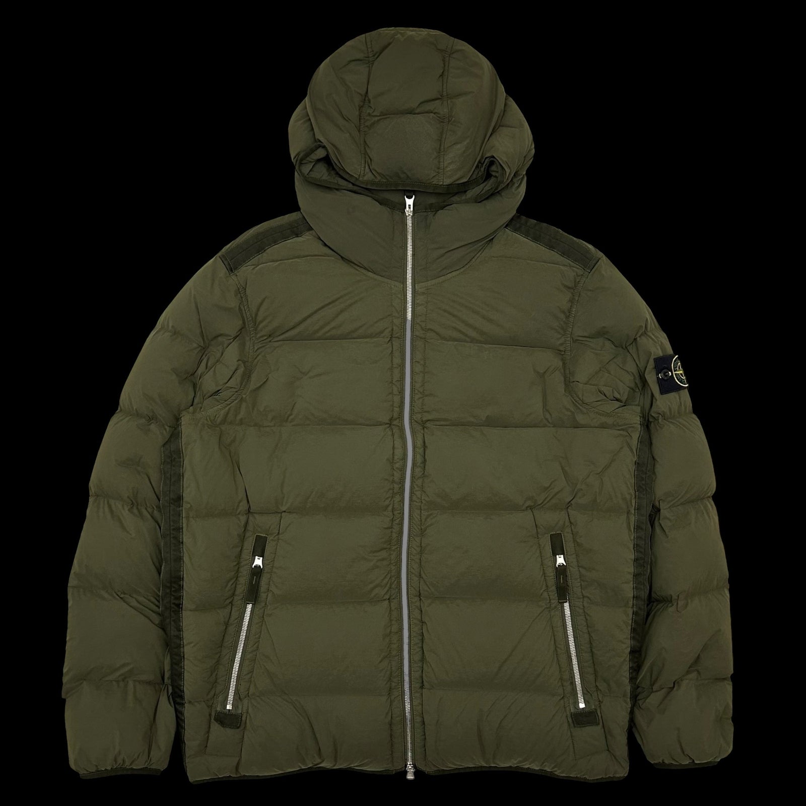 Stone Island Seamless Tunnel Nylon Down-TC Jacket Green (Fits L/XL)