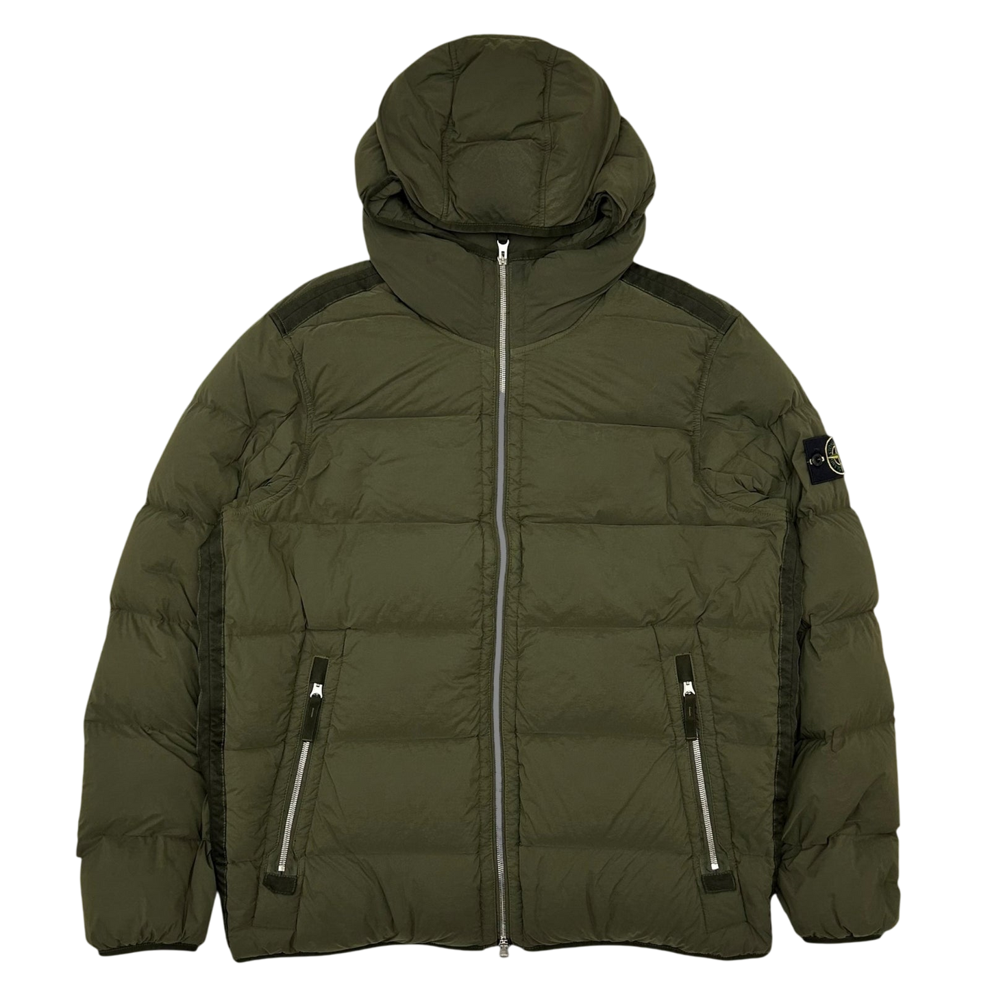Stone Island Seamless Tunnel Nylon Down-TC Jacket Green (Fits L/XL)