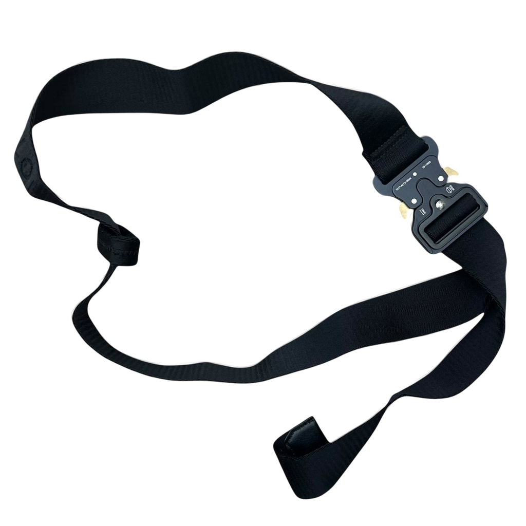 1017 ALYX 9SM Clasp Roller Coaster Belt Black