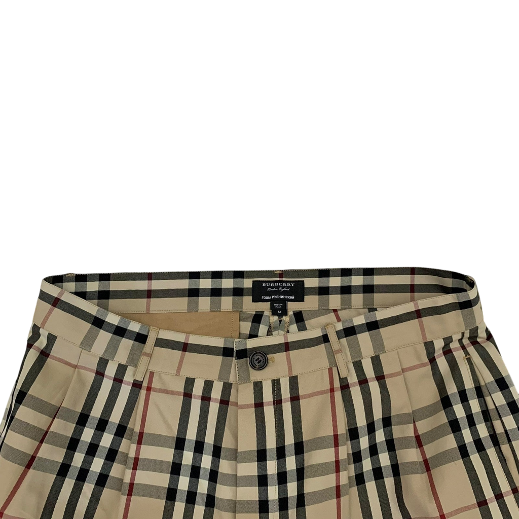 Burberry x Gosha Rubchinskiy Nova Check Shorts (Size M)