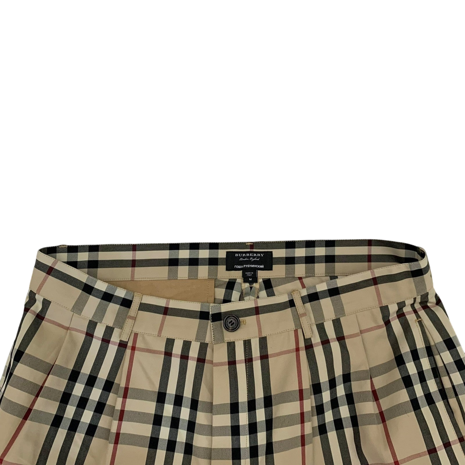 Burberry x Gosha Rubchinskiy Nova Check Shorts (Size M)