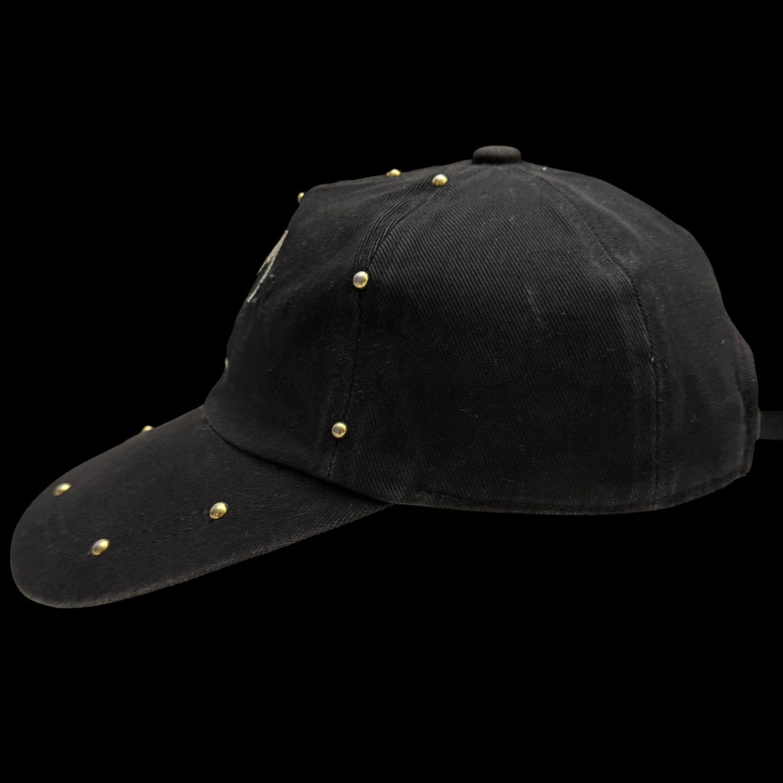 Stussy Vintage 90s Custom-Studded Cap Black