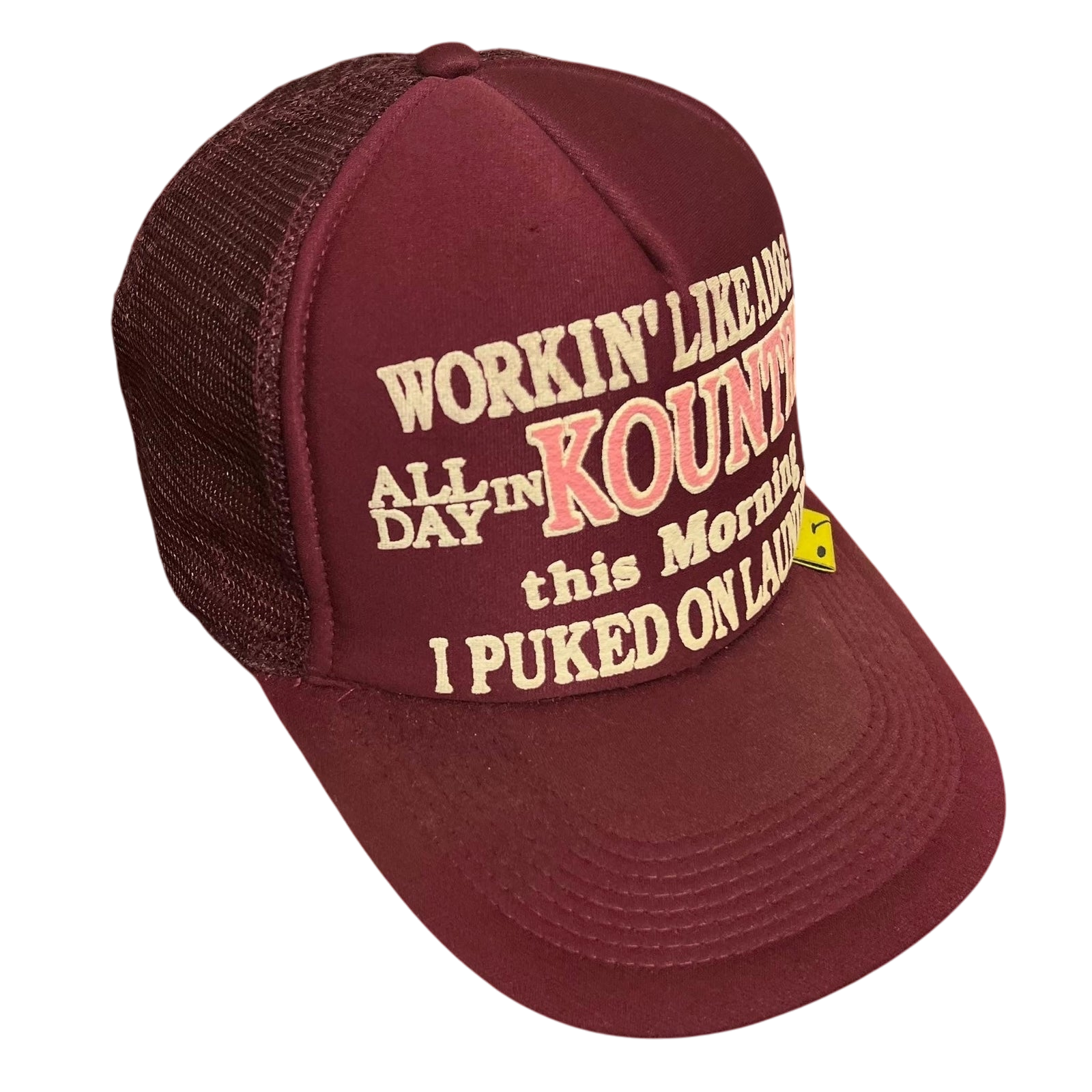 Kapital Kountry Burgundy Trucker Hat