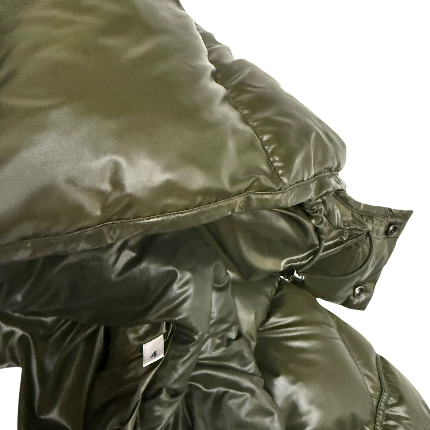Moncler Maya Quilted Nylon Down Jacket Olive Green (Fits M-L)