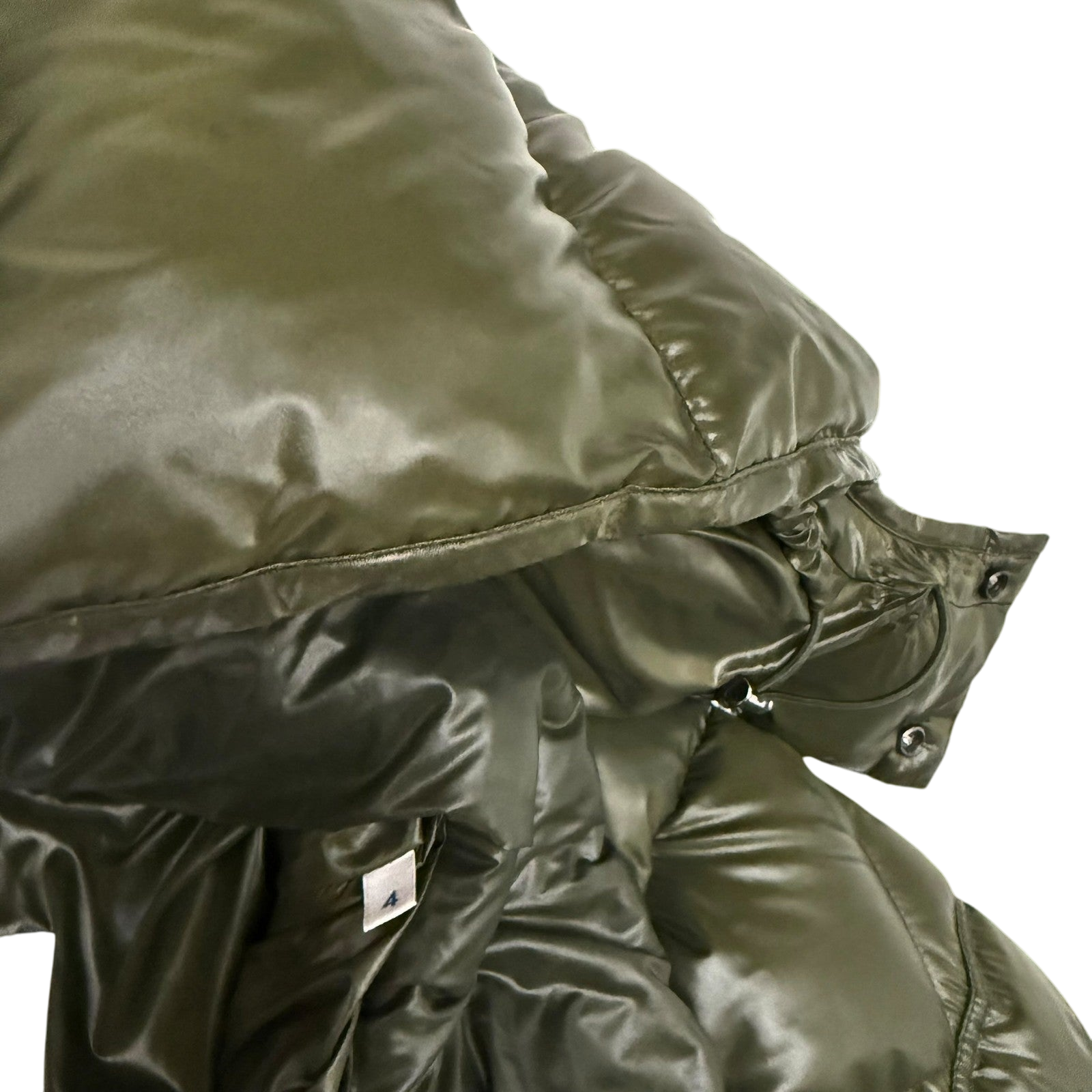 Moncler Maya Quilted Nylon Down Jacket Olive Green (Fits M-L)