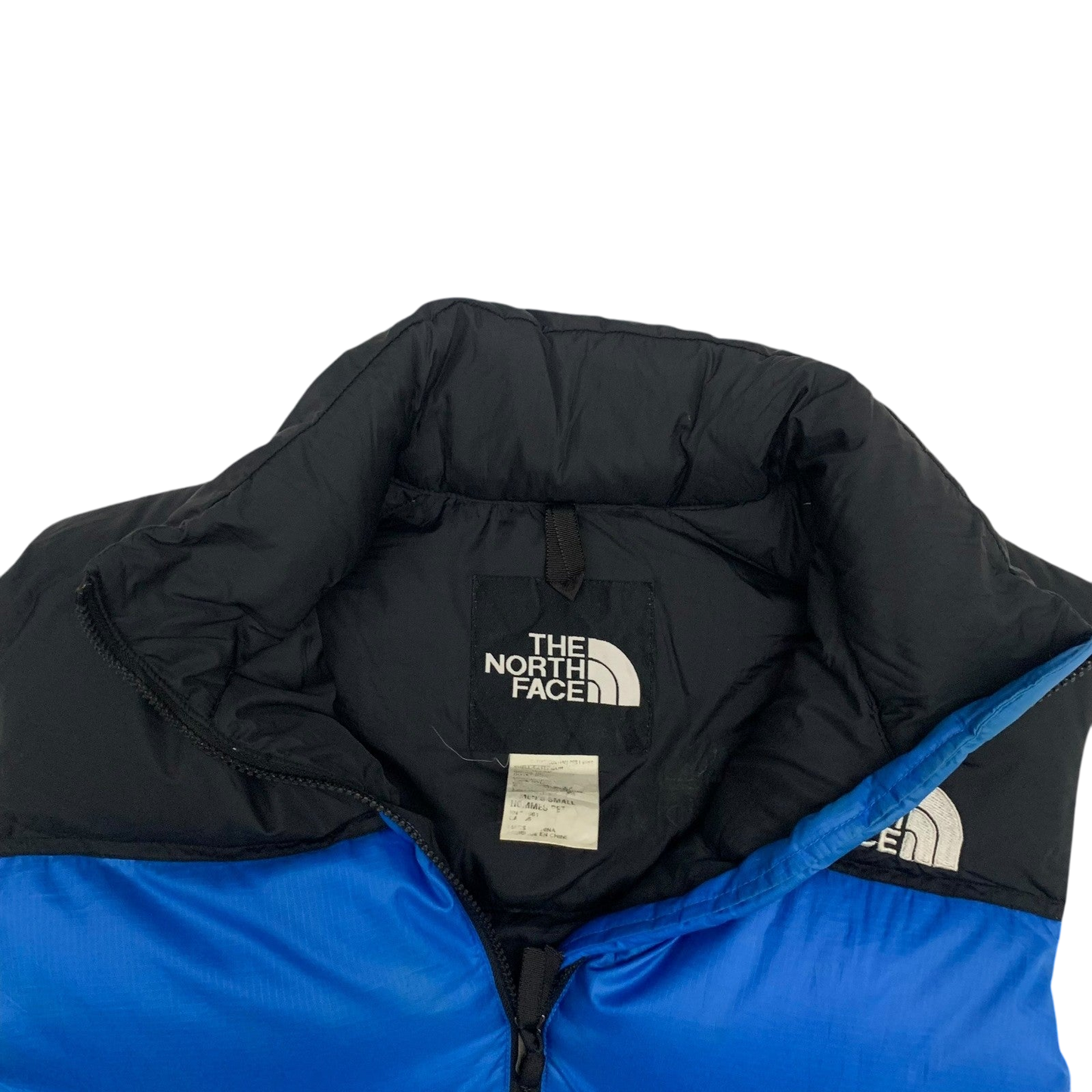 The North Face Nuptse 700Down Puffer Jacket Blue/Black (Size S)