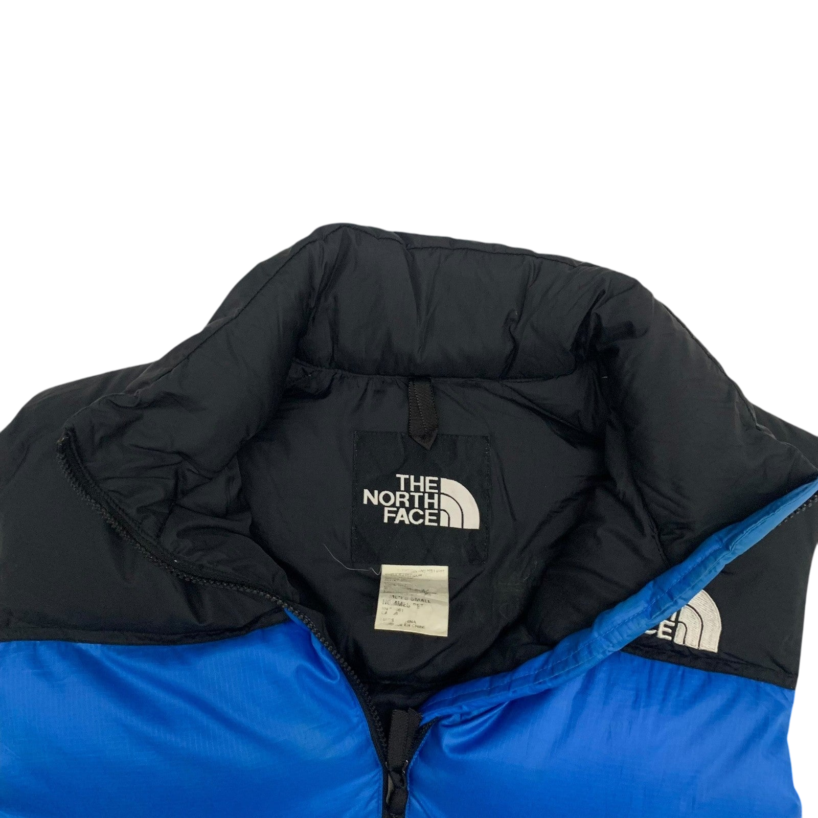 The North Face Nuptse 700Down Puffer Jacket Blue/Black (Size S)