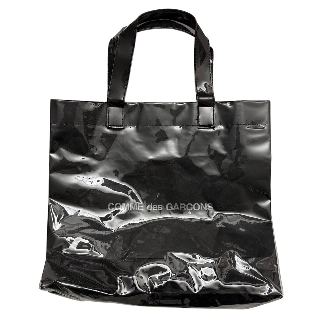Comme des Garçons PVC Tote Bag Black