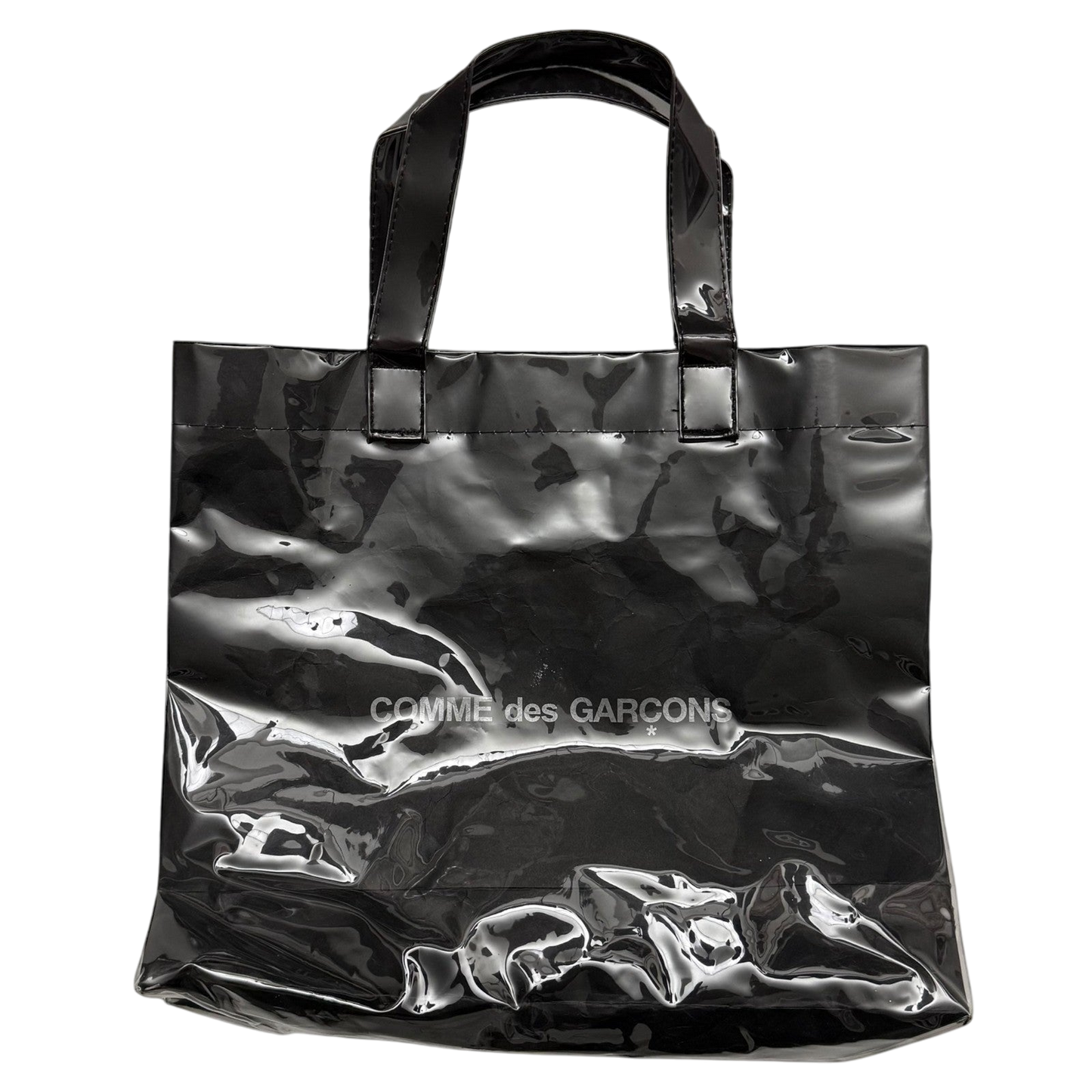 Comme des Garçons PVC Tote Bag Black