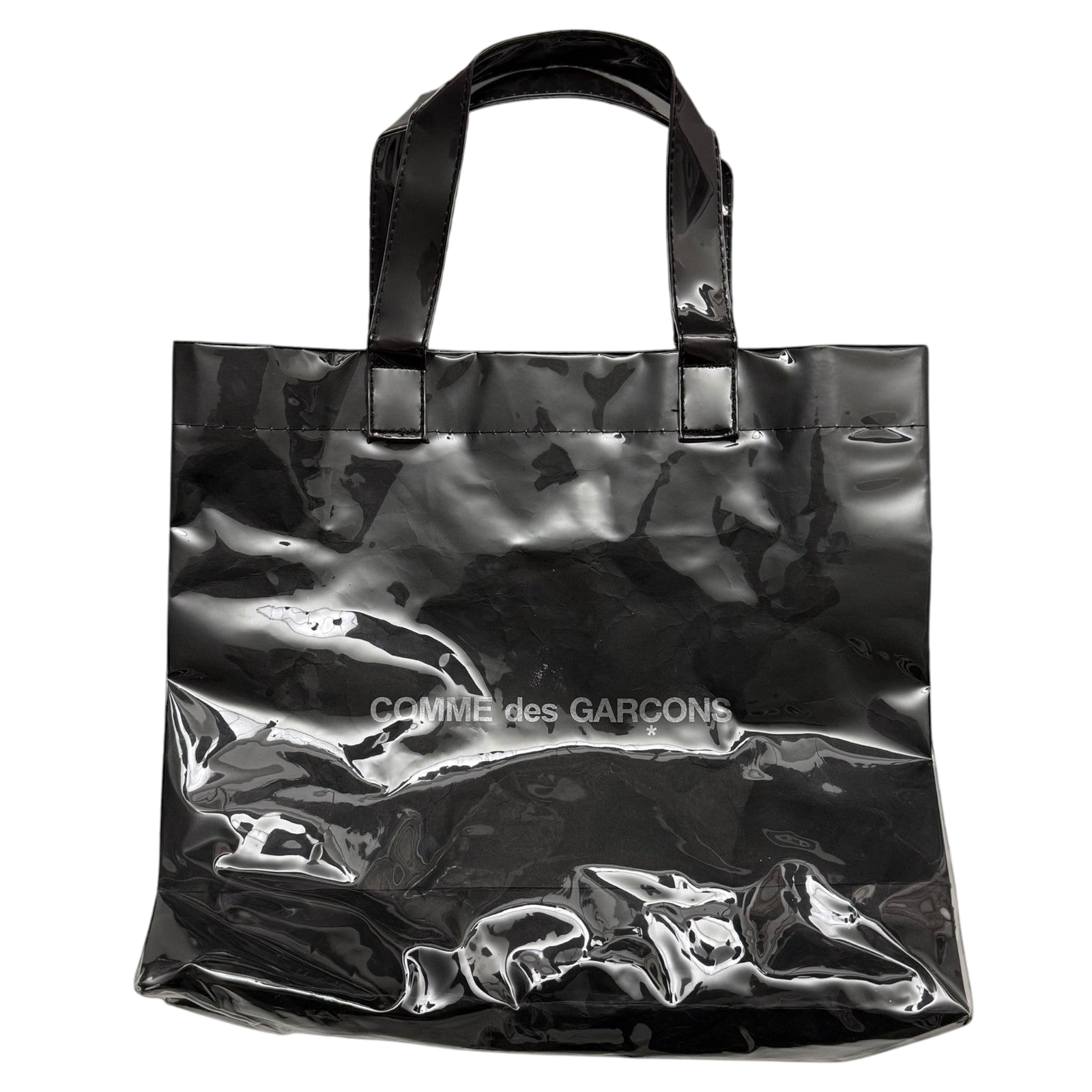 Comme des Garçons PVC Tote Bag Black