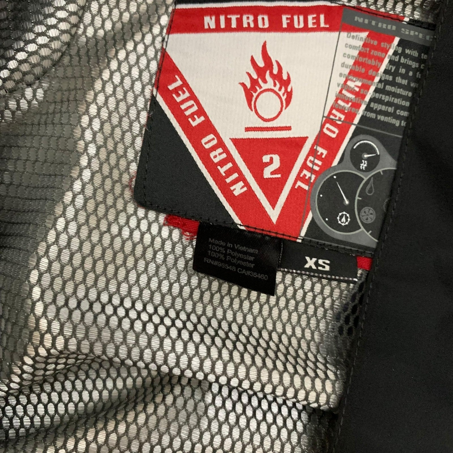 Oakley 2000s Nitro Fuel 2 Tactical Field Shell Jacket Navy/Black (Fits XS)