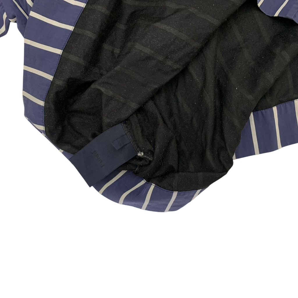 Juun.j Double-Layered Striped T-Shirt Navy/White (Fits XL)