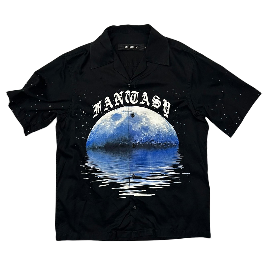 MISBHV Fantasy Short-Sleeve Button-Up Shirt Black (Size S)