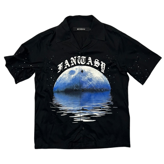 MISBHV Fantasy Short-Sleeve Button-Up Shirt Black (Size S)