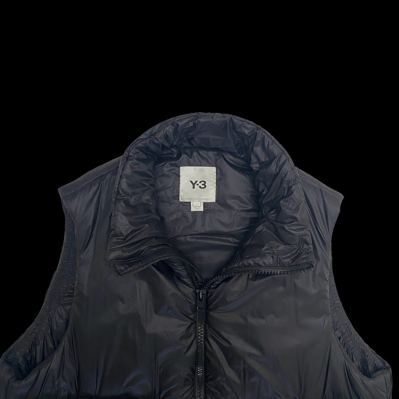 Y-3 CH3 Puffer Vest Black (Fits L-XL)