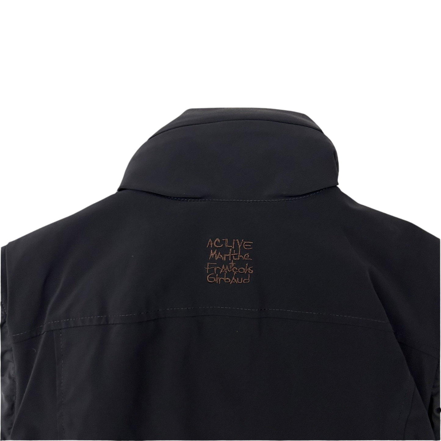 2000s Marithe Francois Girbaud Active Insulated Utility Vest Black (Fits M-L)