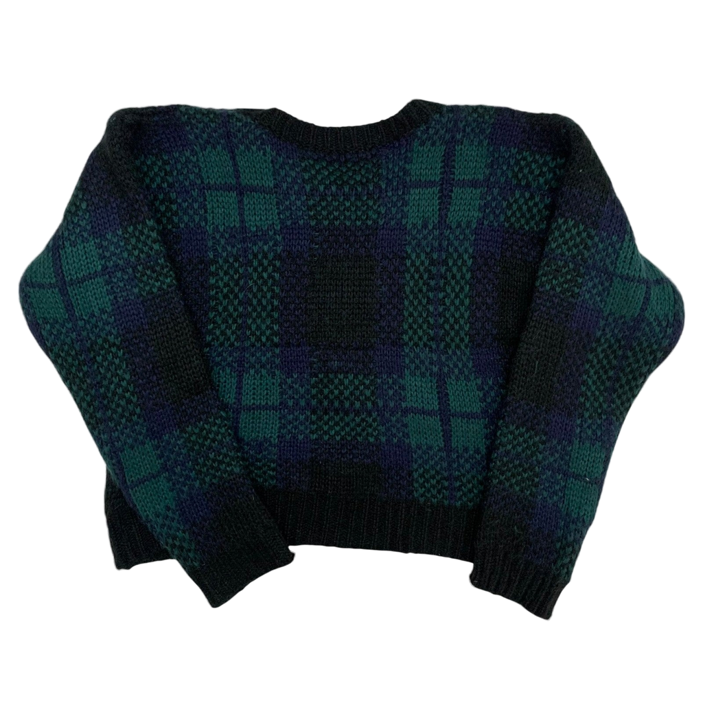 Vivienne Westwood Cropped Orb Logo Sweater Multi Colour (Fits M-L Womens)