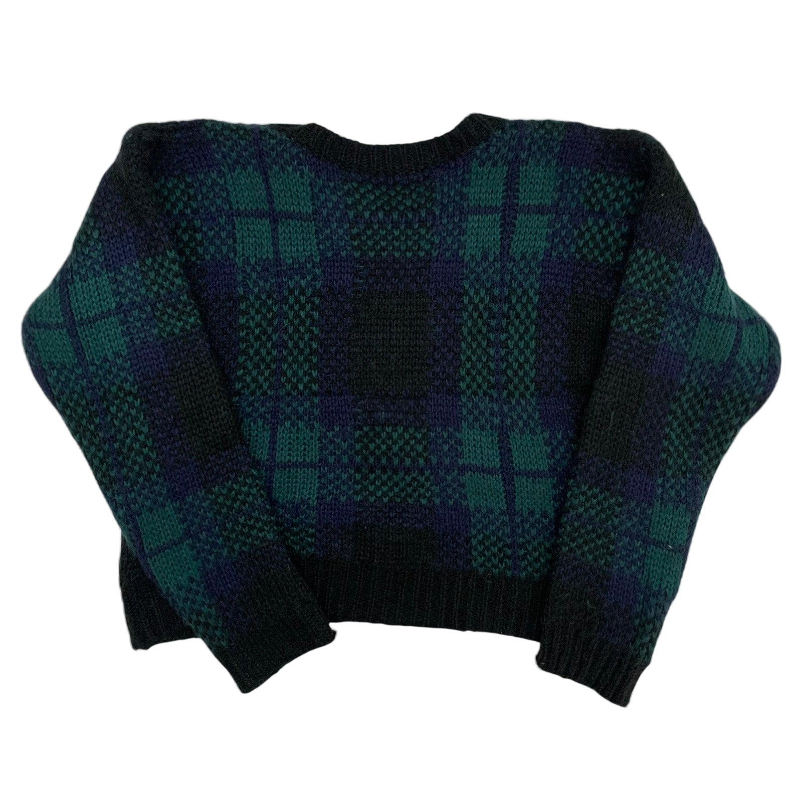 Vivienne Westwood Cropped Orb Logo Sweater Multi Colour (Fits M-L Womens)