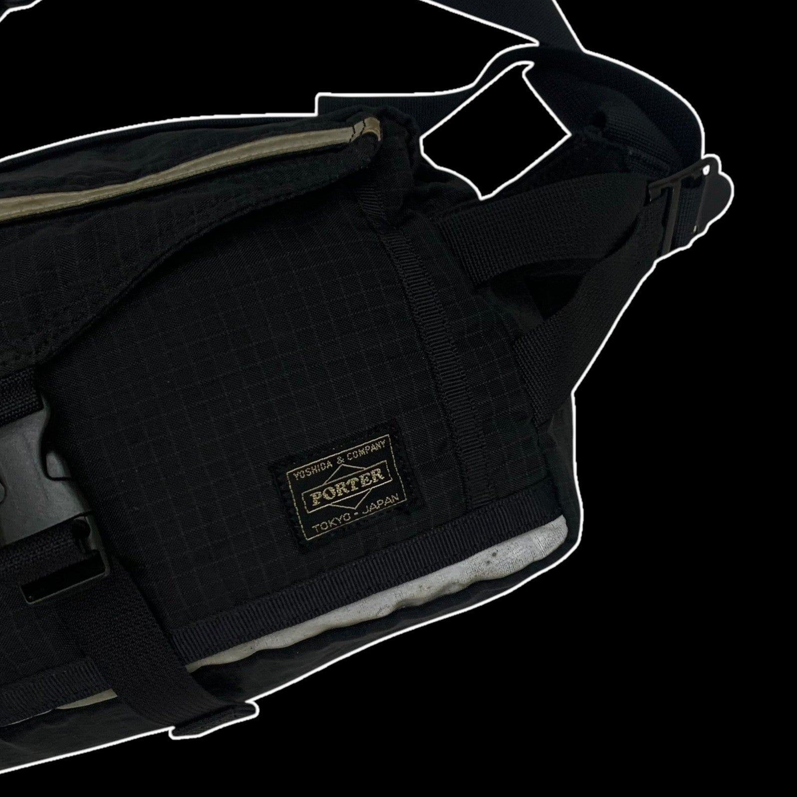 Porter 3M Waist Bag Black
