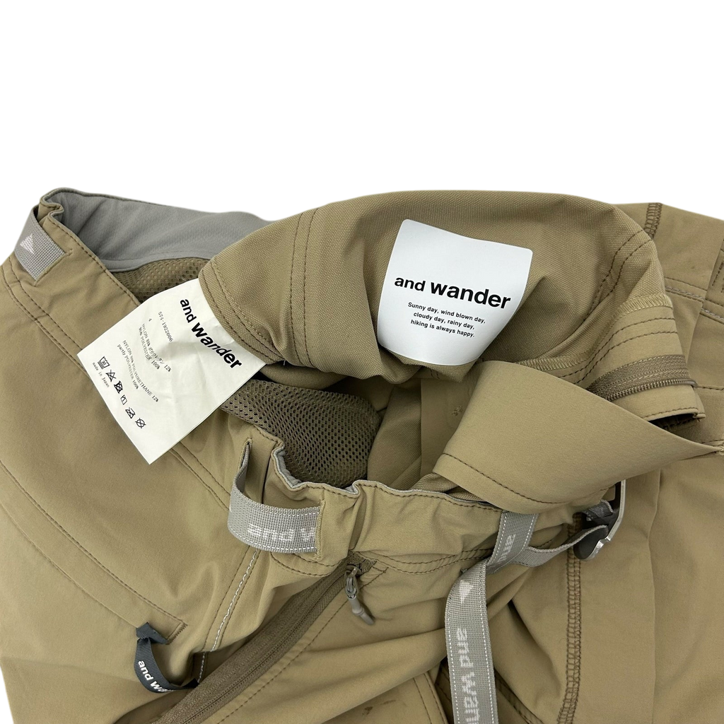 And Wander Trek 2 Pants Beige (Fits L)