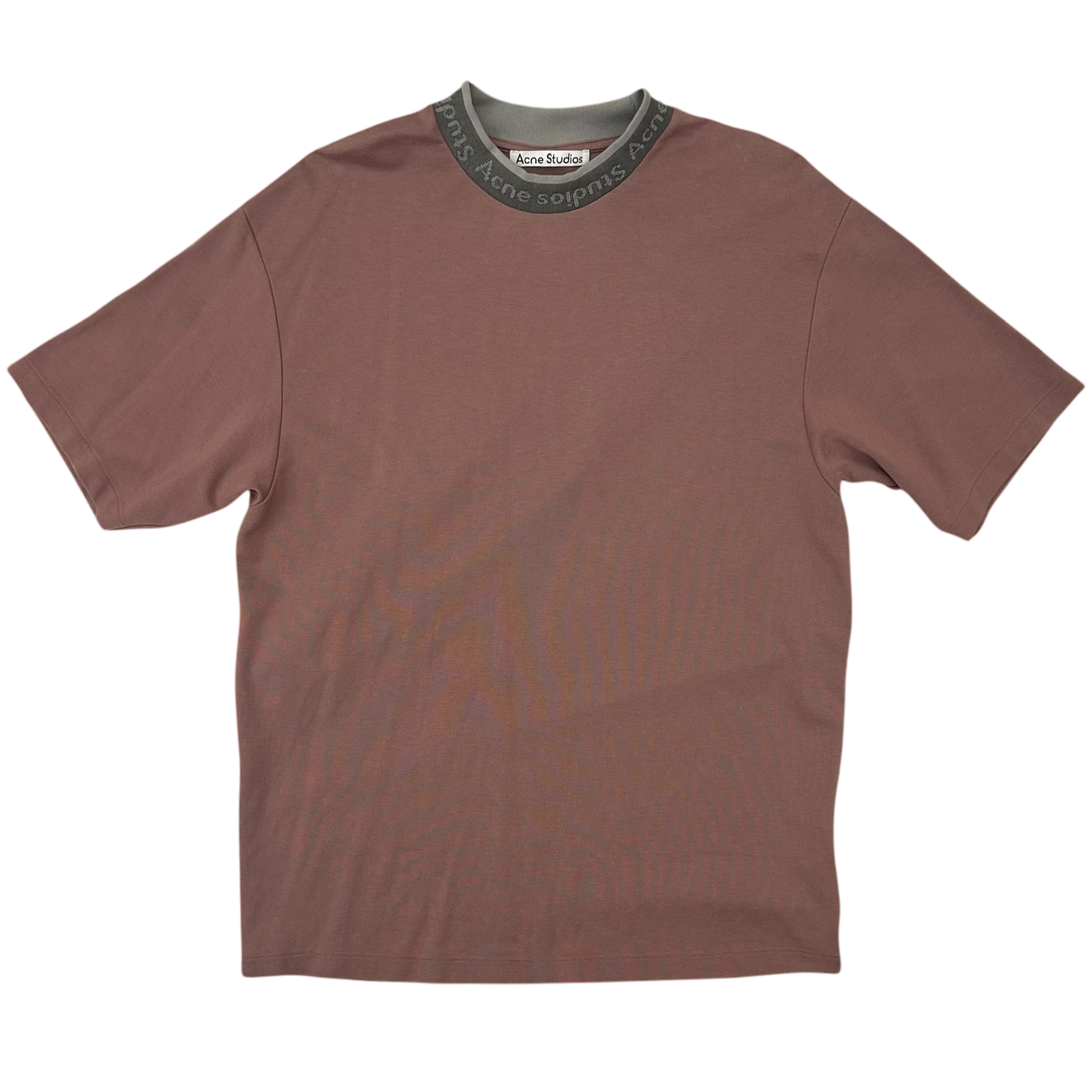 Acne Studios Jacquard Logo T-Shirt Peach (Fits S-M)