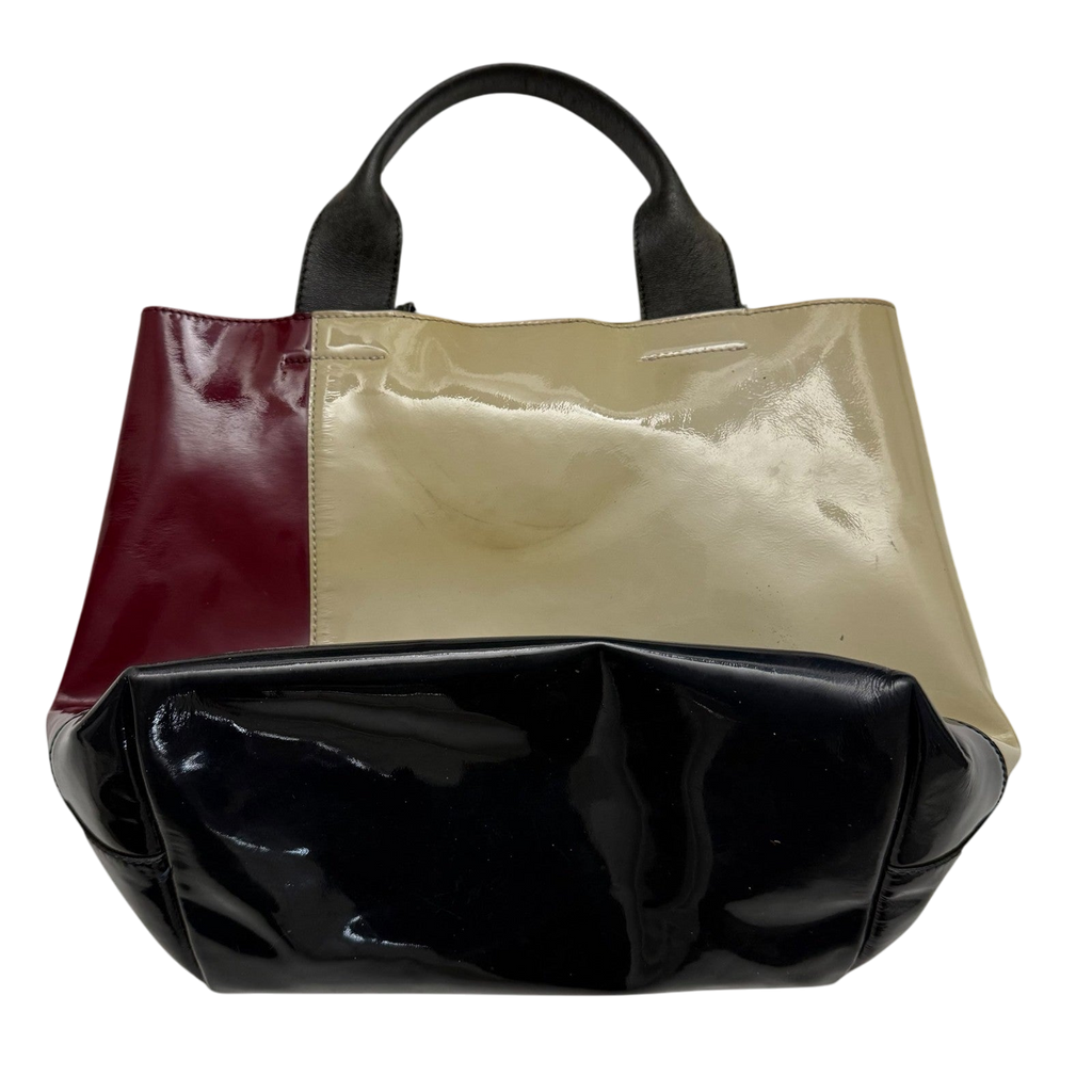 Marni 2011 Colour-Block Patent Leather Bag