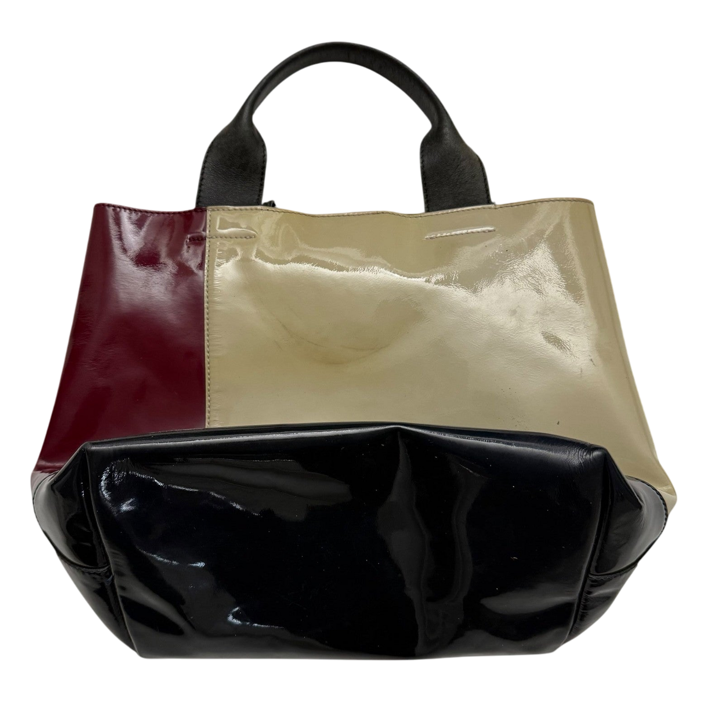 Marni 2011 Colour-Block Patent Leather Bag