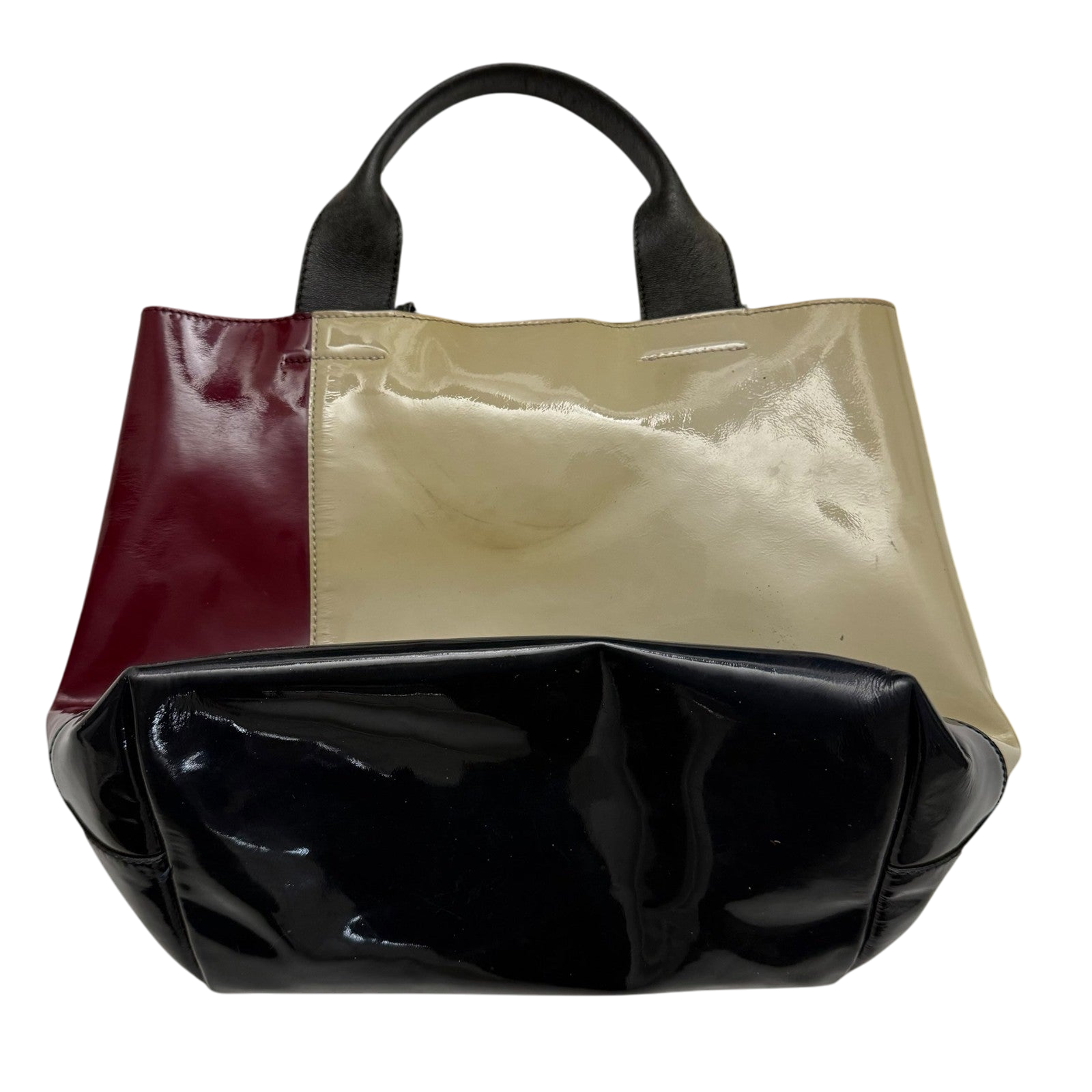 Marni 2011 Colour-Block Patent Leather Bag