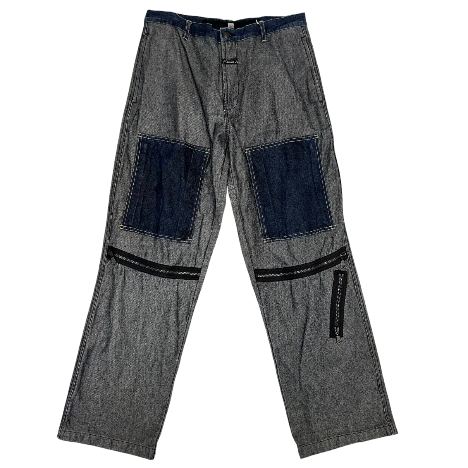 Marithe Francois Girbaud Vintage Selvedge Denim Panelled Jeans